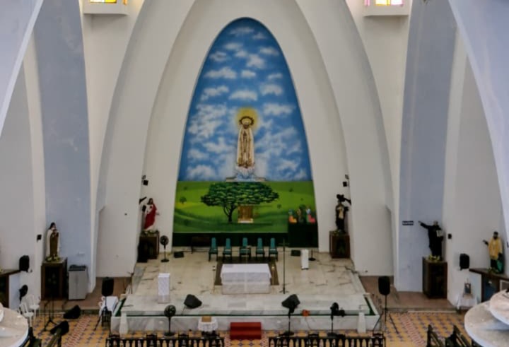 Santuário de Nossa Senhora de Fátima terá programação de missas para comemorar os 90 anos (Foto: Divulgação) Santuário de Nossa Senhora de Fátima terá programação de missas para comemorar os 90 anos/Foto: Divulgação