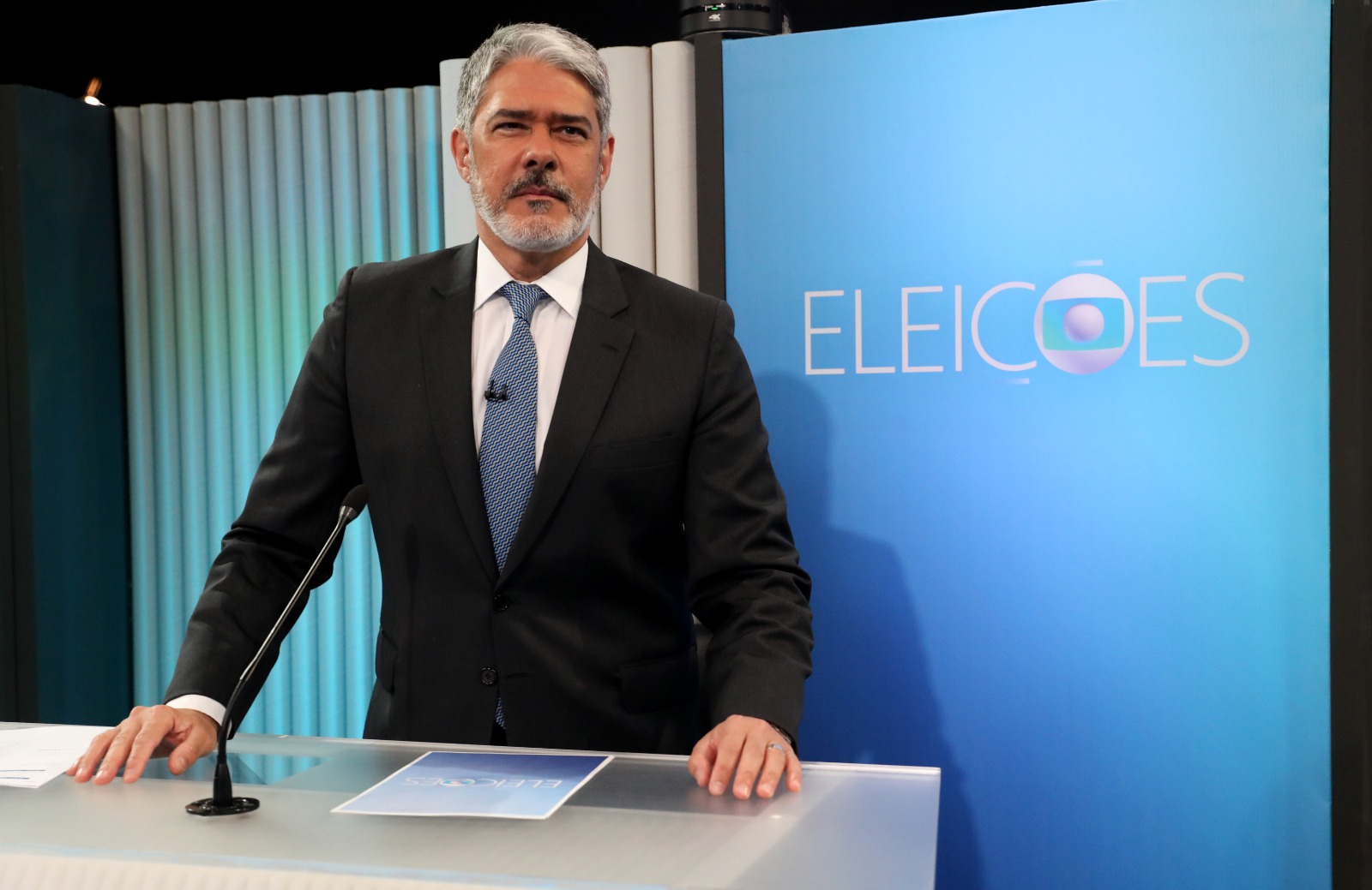 William Bonner  (Globo/João Miguel Júnior)