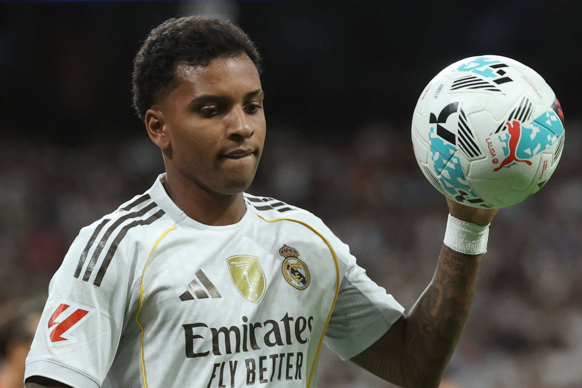 Rodrygo, atacante do Real Madrid (PIERRE-PHILIPPE MARCOU / AFP) Rodrygo, atacante do Real Madrid/PIERRE-PHILIPPE MARCOU / AFP