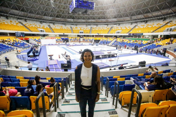 Ludmila Bezerra, presidente da Federação Pernambucana de Ginástica (Crysli Viana/DP Foto)