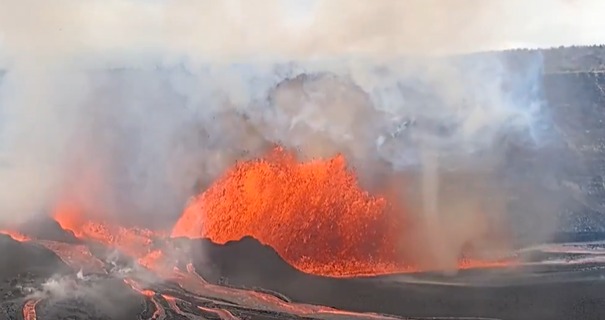 Vulcão Kilauea (Reprodução/X)