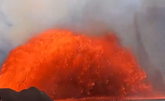 Vulcão Kilauea (Reprodução/X)