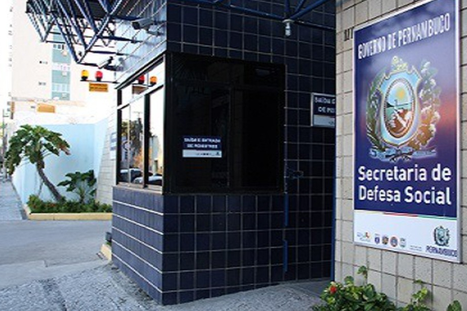 Secretaria de Defesa Social (SDS) fica em Santo Amaro, área central do Recife (DIVULGAÇÃO/SDS) Secretaria de Defesa Social (SDS) fica em Santo Amaro, área central do Recife/DIVULGAÇÃO/SDS