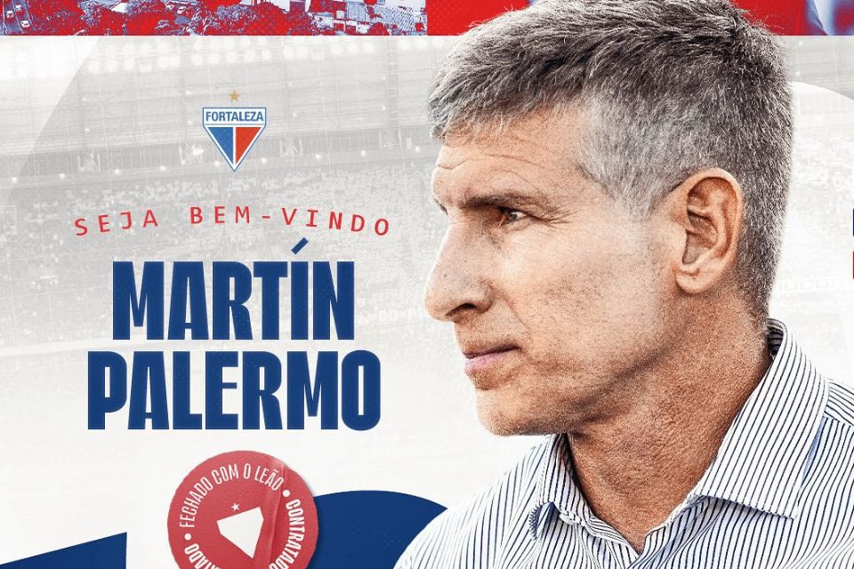 Palermo, novo técnico do Fortaleza (Divulgação/Fortaleza) Palermo, novo técnico do Fortaleza/Divulgação/Fortaleza