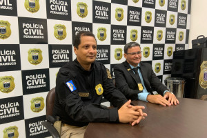 Delegado Paulo Gondim, Gestor DIM;Delegado Alaumo Gomes, Oitava DESEC.