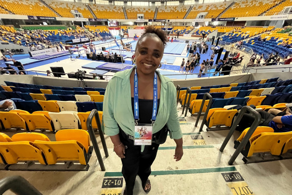 Daiane dos Santos, medalhista e ex-ginasta brasileira (Gabriel Farias/DP)