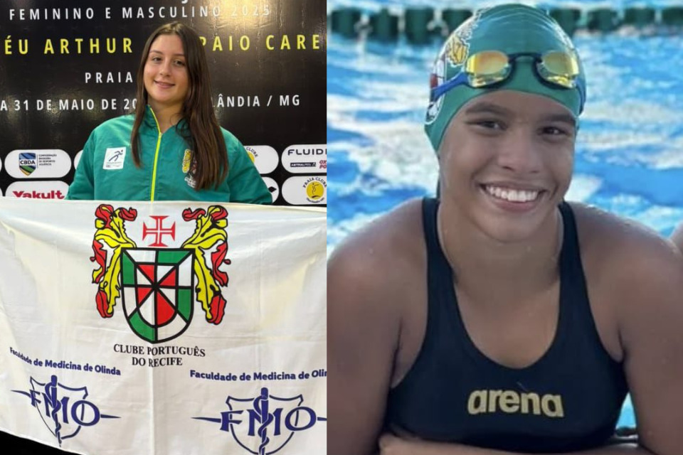 Nadadoras do Clube Português/Divulgação
