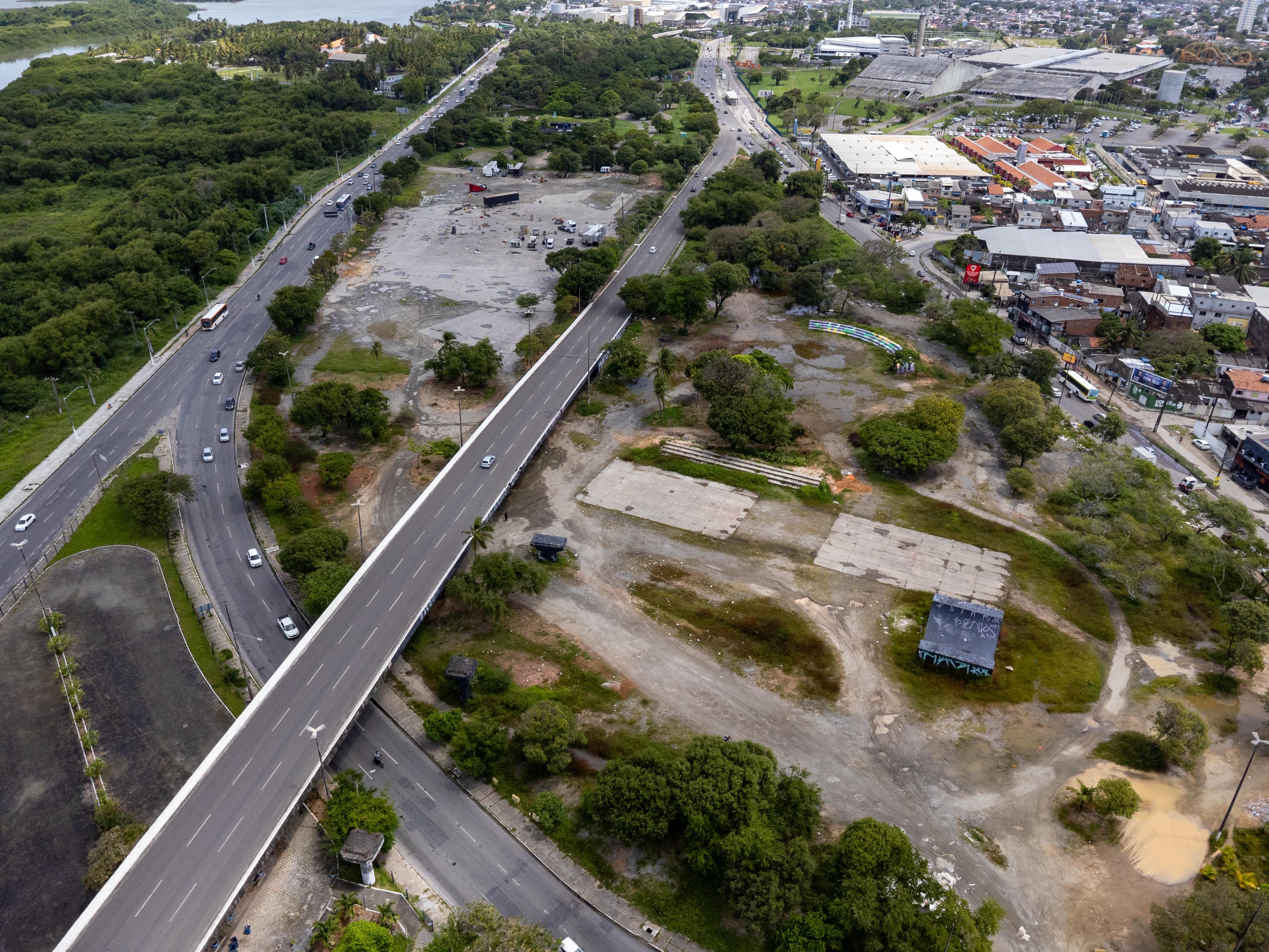 Área total do Parque Memorial Arcoverde tem 80 hectares (Foto: Rafael Vieira/DP)
