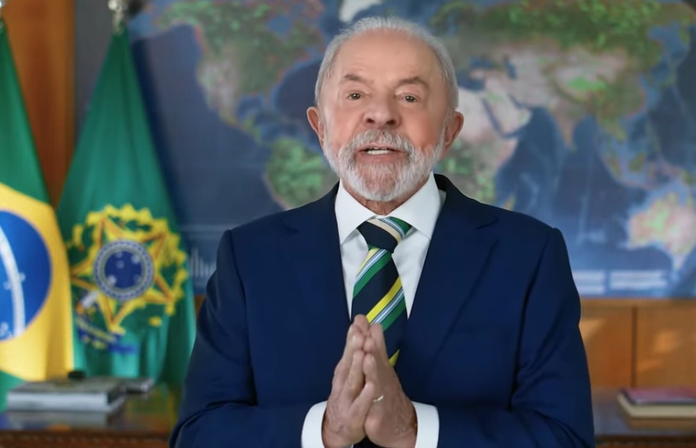 Lula fala à nação pelo Sete de Setembro (Reprodução/YouTube) Lula fala à nação pelo Sete de Setembro/Reprodução/YouTube