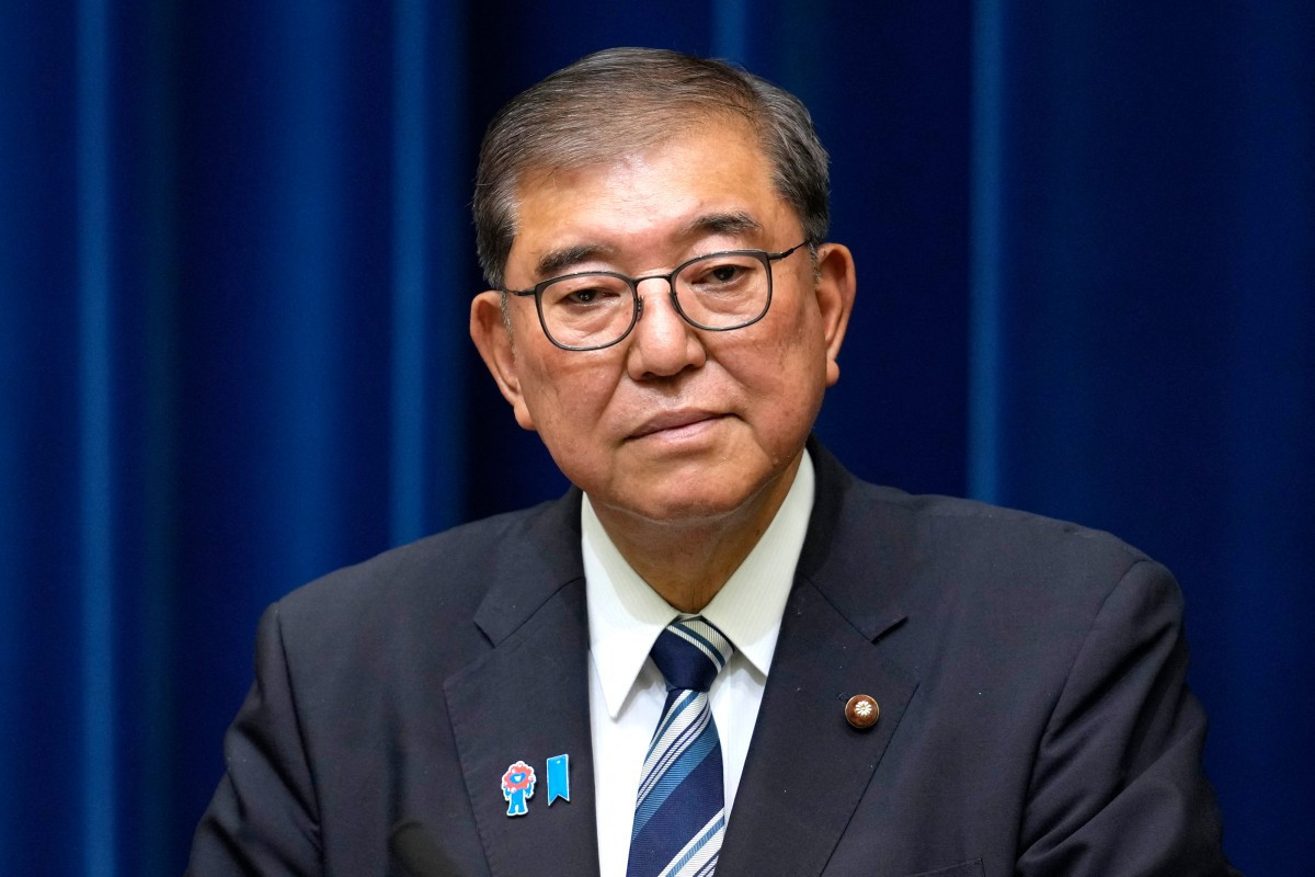 Primeiro-ministro do Japão Shigeru Ishiba renuncia cargo (Foto: TORU HANAI / POOL / AFP) Primeiro-ministro do Japão Shigeru Ishiba renuncia cargo/Foto: TORU HANAI / POOL / AFP