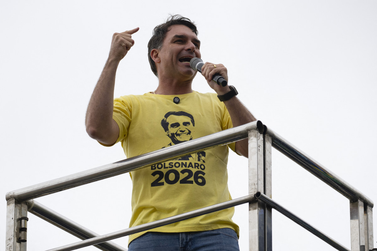 Flavio Bolsonaro (Pablo PORCIUNCULA/AFP) Flavio Bolsonaro/Pablo PORCIUNCULA/AFP