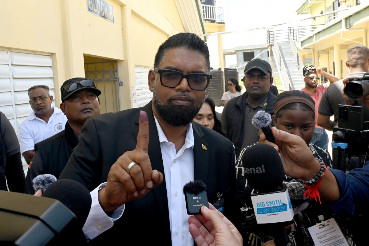 Mohamed Irfaan Ali (Joaquin SARMIENTO/AFP) Mohamed Irfaan Ali/Joaquin SARMIENTO/AFP