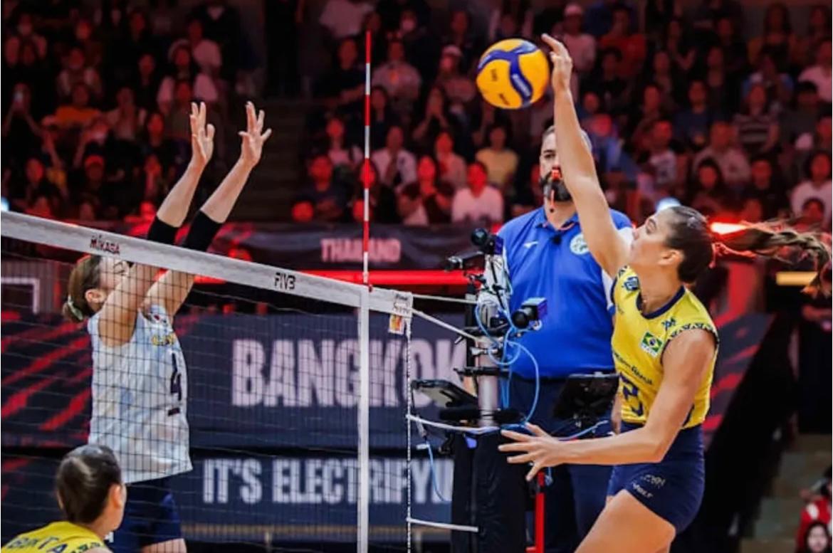 Brasil conquistou a medalha de bronze no Mundial (Volleyball World) Brasil conquistou a medalha de bronze no Mundial /Volleyball World