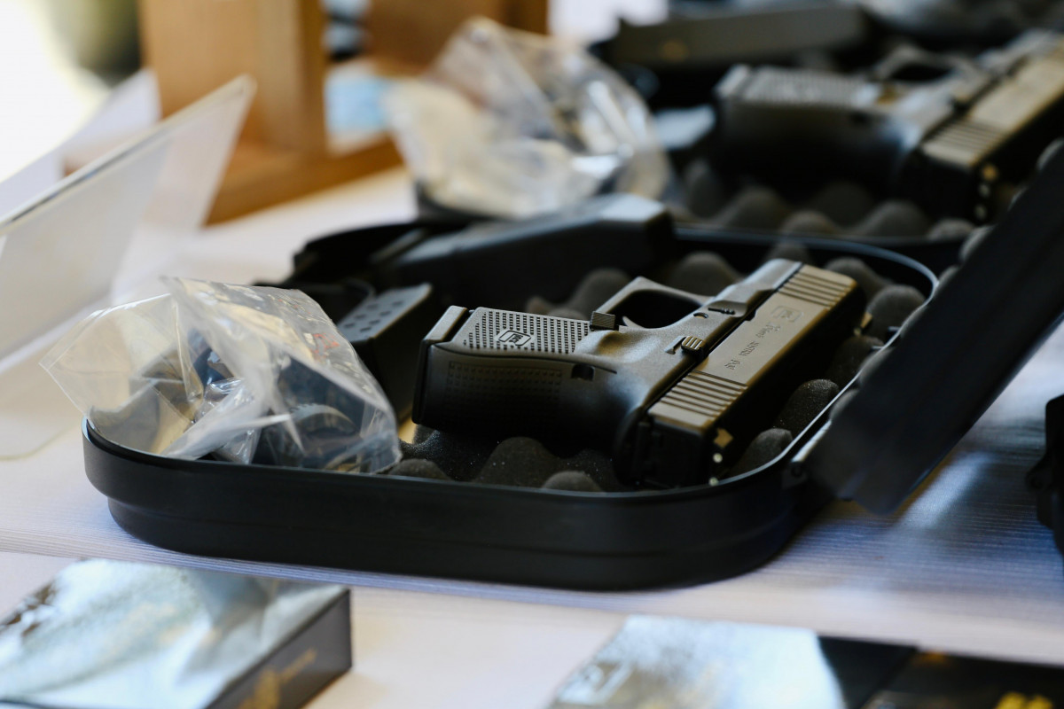 Novas pistolas foram entregues pelo governo do estado/Melissa Fernandes