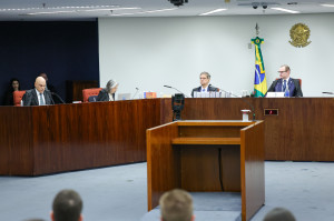 Brasília (DF) 02/09/2025 - STF inicia o julgamento de Bolsonaro e de mais sete réus da trama golpista  Foto: Fabio Rodrigues-Pozzebom/ Agência Brasil