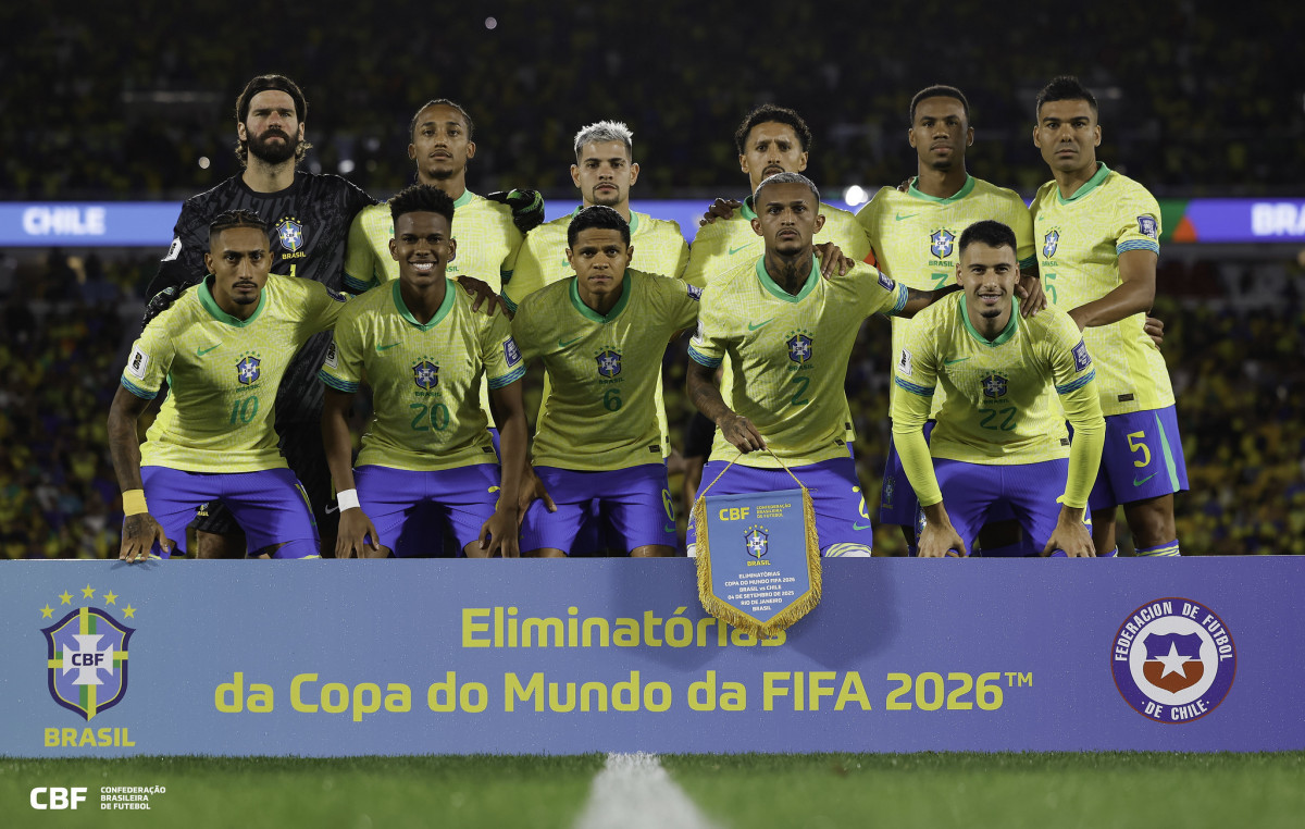 Seleção Brasileira em partida contra o Chile, válida pelas Eliminatórias para a Copa do Mundo (Rafael Ribeiro/CBF) Seleção Brasileira em partida contra o Chile, válida pelas Eliminatórias para a Copa do Mundo/Rafael Ribeiro/CBF