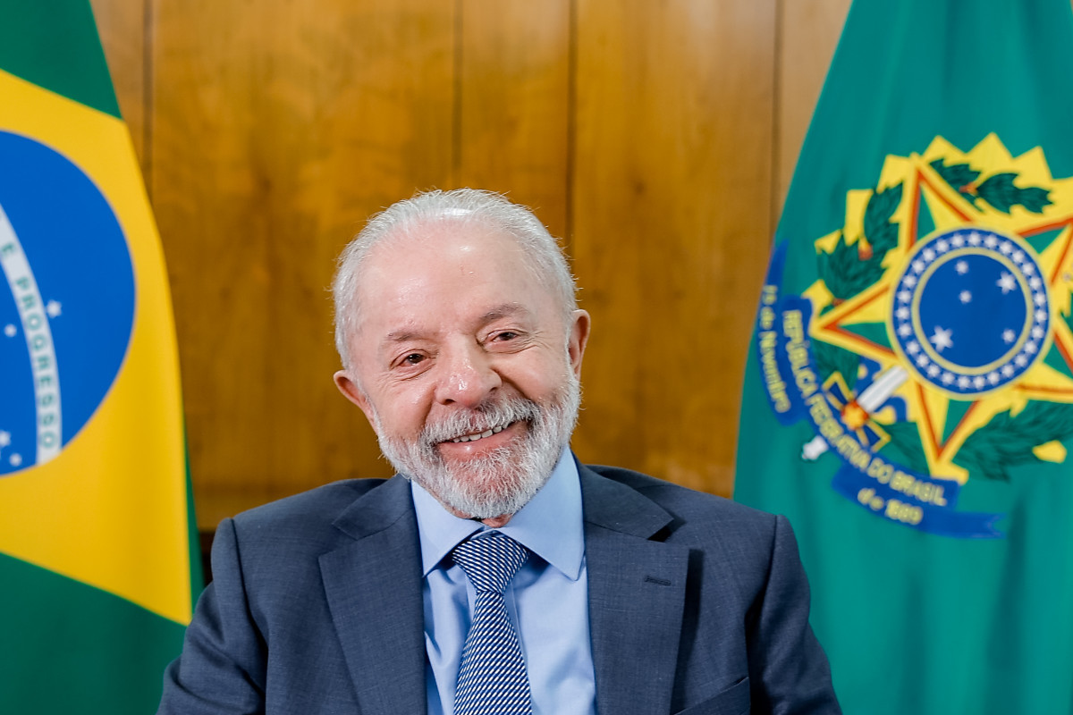 Presidente Lula durante videoconferência com os Brics (Foto: Ricardo Stuckert/PR) Presidente Lula durante videoconferência com os Brics/Foto: Ricardo Stuckert/PR