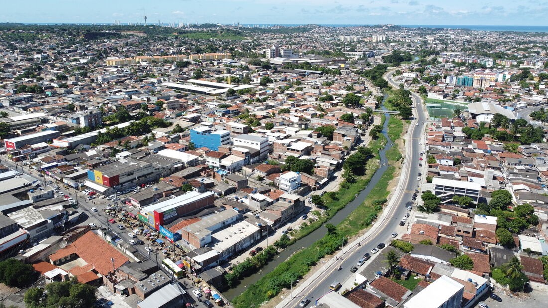 Ponte do Rio Morno, no Recife (Foto: Diego Nigro/SEI) Ponte do Rio Morno, no Recife/Foto: Diego Nigro/SEI