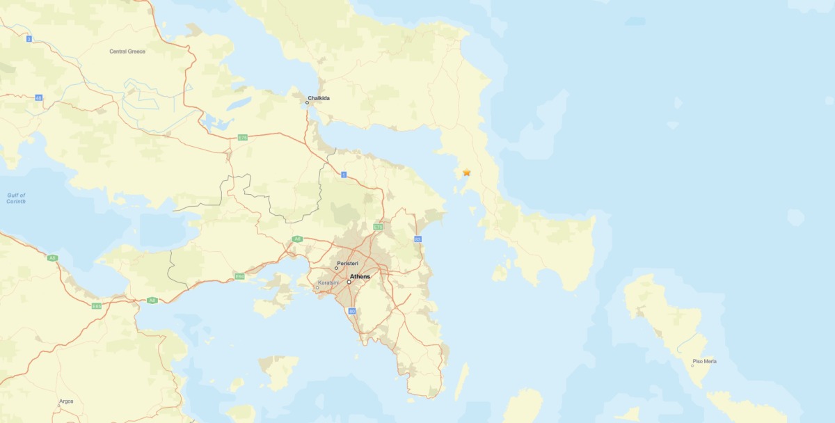 O tremor ocorreu a 00H30 da hora local (19H30 no horário de Brasília) (USGS) O tremor ocorreu a 00H30 da hora local (19H30 no horário de Brasília)/USGS