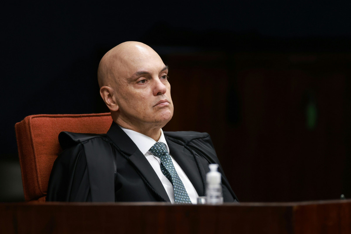 Ministro Alexandre de Moraes é o primeiro a votar no julgamento do núcleo 1 da trama golpista no STF (Foto: Luiz Silveira/STF) Ministro Alexandre de Moraes é o primeiro a votar no julgamento do núcleo 1 da trama golpista no STF/Foto: Luiz Silveira/STF