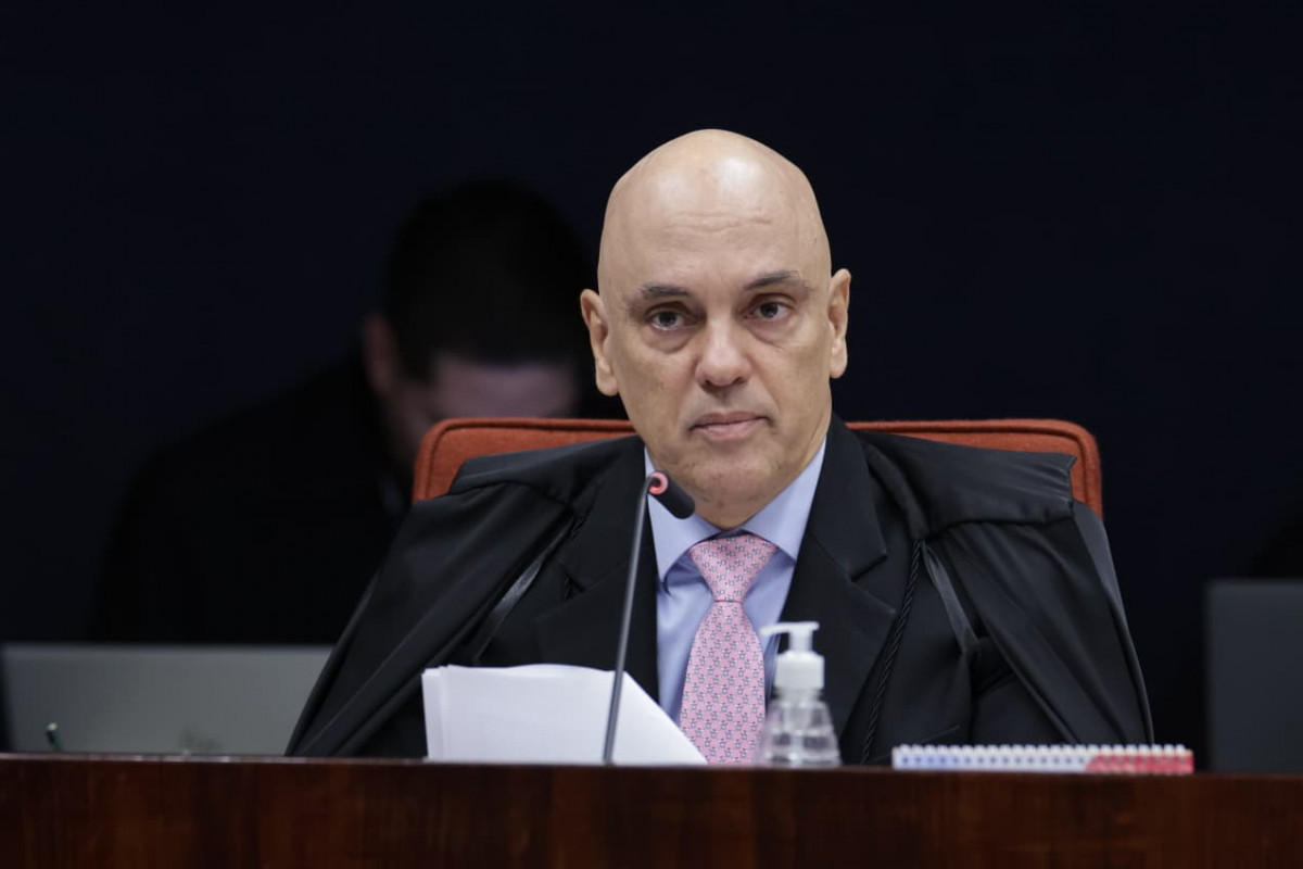 Relator do caso, ministro Alexandre de Moraes é o primeiro a votar no julgamento do núcleo 1 da trama golpista no STF (Foto: Rosinei Coutinho/STF) Relator do caso, ministro Alexandre de Moraes é o primeiro a votar no julgamento do núcleo 1 da trama golpista no STF/Foto: Rosinei Coutinho/STF