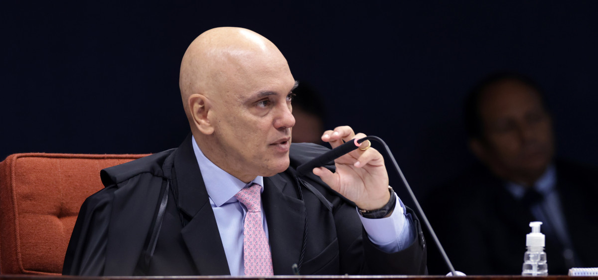 Relator do caso, ministro Alexandre de Moraes é o primeiro a votar no julgamento do núcleo 1 da trama golpista no STF/Foto: Rosinei Coutinho/STF