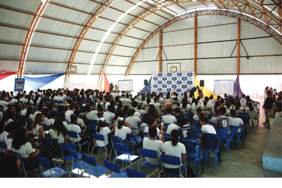 A primeira ação do projeto está acontecendo na Escola Técnica Estadual (ETE) Ginásio Pernambucano (Foto: Divulgação / SEE) A primeira ação do projeto está acontecendo na Escola Técnica Estadual (ETE) Ginásio Pernambucano/Foto: Divulgação / SEE