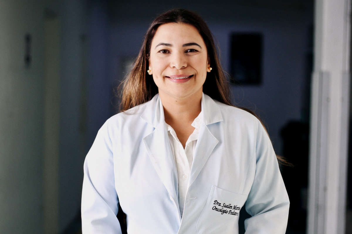 Setembro dourado e o câncer infanto juvenil, na foto, Dra Suellen Martins. Oncologista pediatra do HCP
 (Melissa Fernandes )