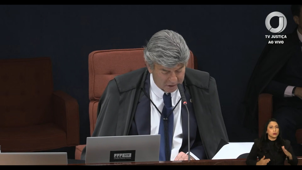 Ministro Luiz Fux (Reprodução) Ministro Luiz Fux/Reprodução