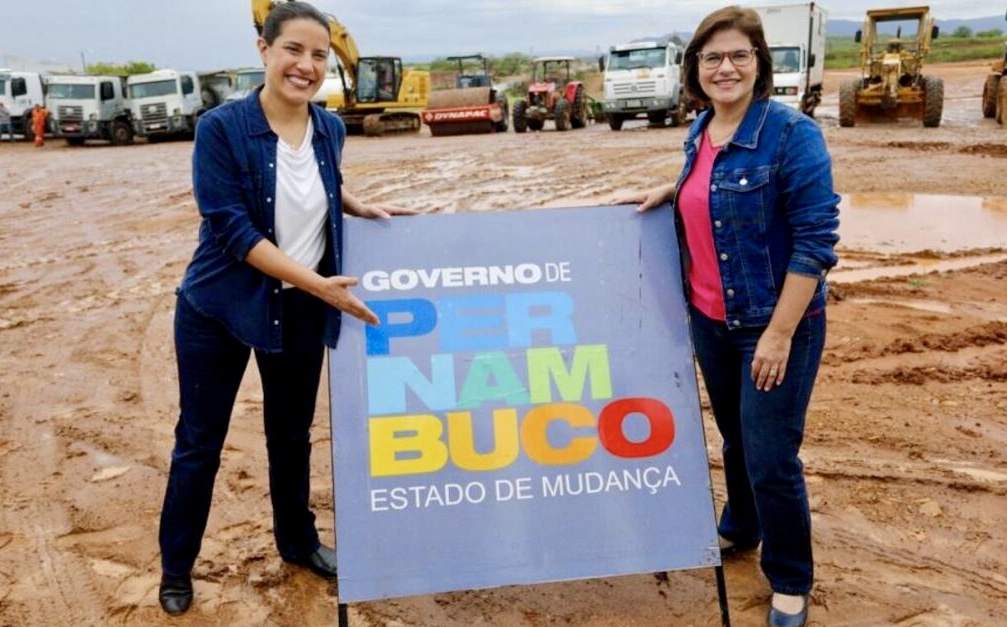 Governadora de Pernambuco Raquel Lyra (PSD) e vice-governadora Priscila Krause (PSD)/Foto: Miva Filho/Secom