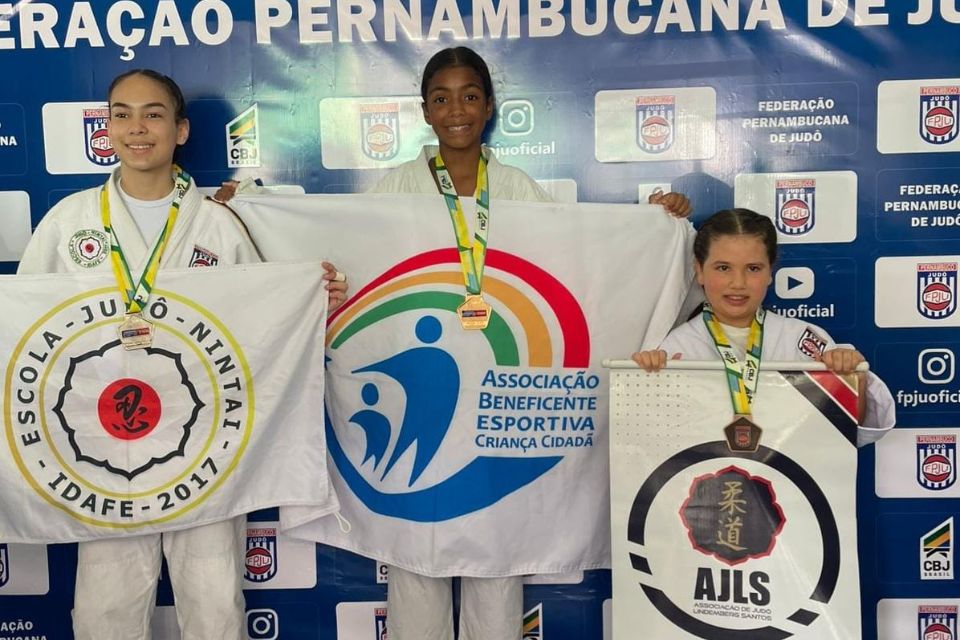ABECC foi medalha de ouro na 2ª fase do Campeonato Pernambucano de Judô/Divulgaçãp