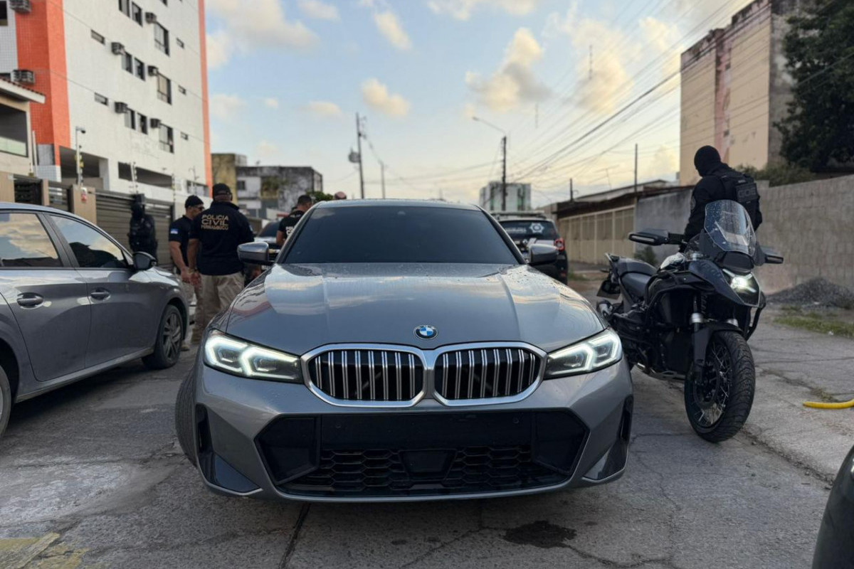 Grupo criminoso voltado a estelionato e lavagem de dinheiro é alvo de operação policial no Grande Recife 
/Divulgação/PCPE
