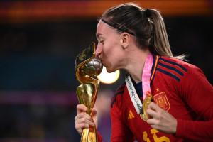 A Espanha foi campeã da última edição da Copa do Mundo Feminina