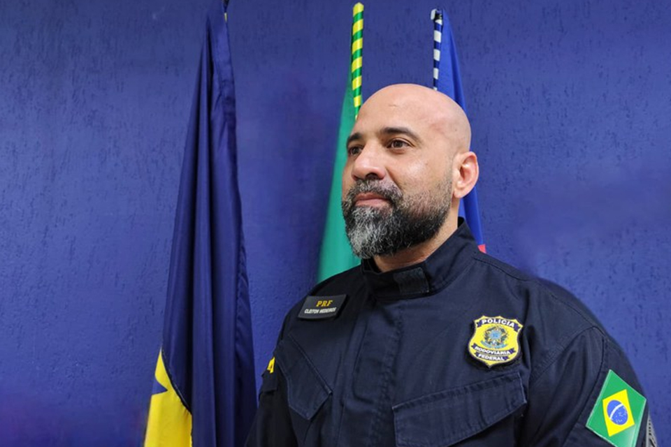 Cleiton de Almeida Medeiros tomou posse nesta sexta-feira (12)/DIVULGAÇÃO/PRF