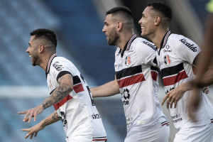 Jogadores do Santa Cruz