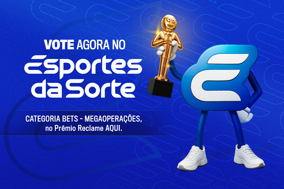 A votação popular já está aberta
(Divulgação/Esportes da Sorte) A votação popular já está aberta
/Divulgação/Esportes da Sorte