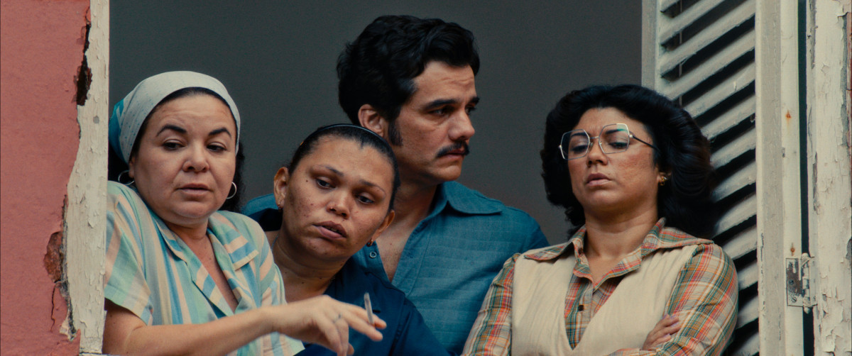 Suzy Lopes, Fafá Dantas e Geane Albuquerque em cena com Wagner Moura/Foto: Cinemascopio