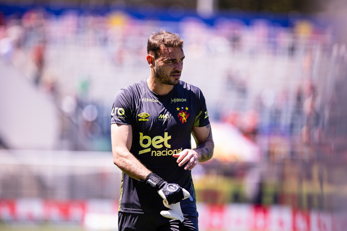 Gabriel Vasconcelos, goleiro do Sport (Paulo Paiva/Sport Recife) Gabriel Vasconcelos, goleiro do Sport/Paulo Paiva/Sport Recife