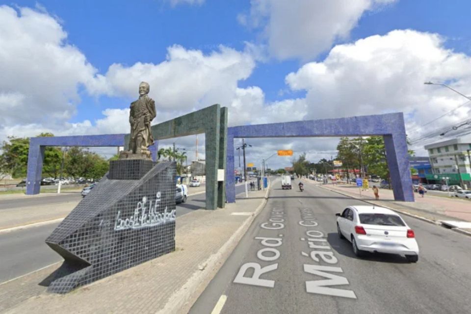 Obras em pontes da BR-101 alteram tráfego em Abreu e Lima nesta quarta (17) (Reprodução/Google Street View) Obras em pontes da BR-101 alteram tráfego em Abreu e Lima nesta quarta (17)/Reprodução/Google Street View