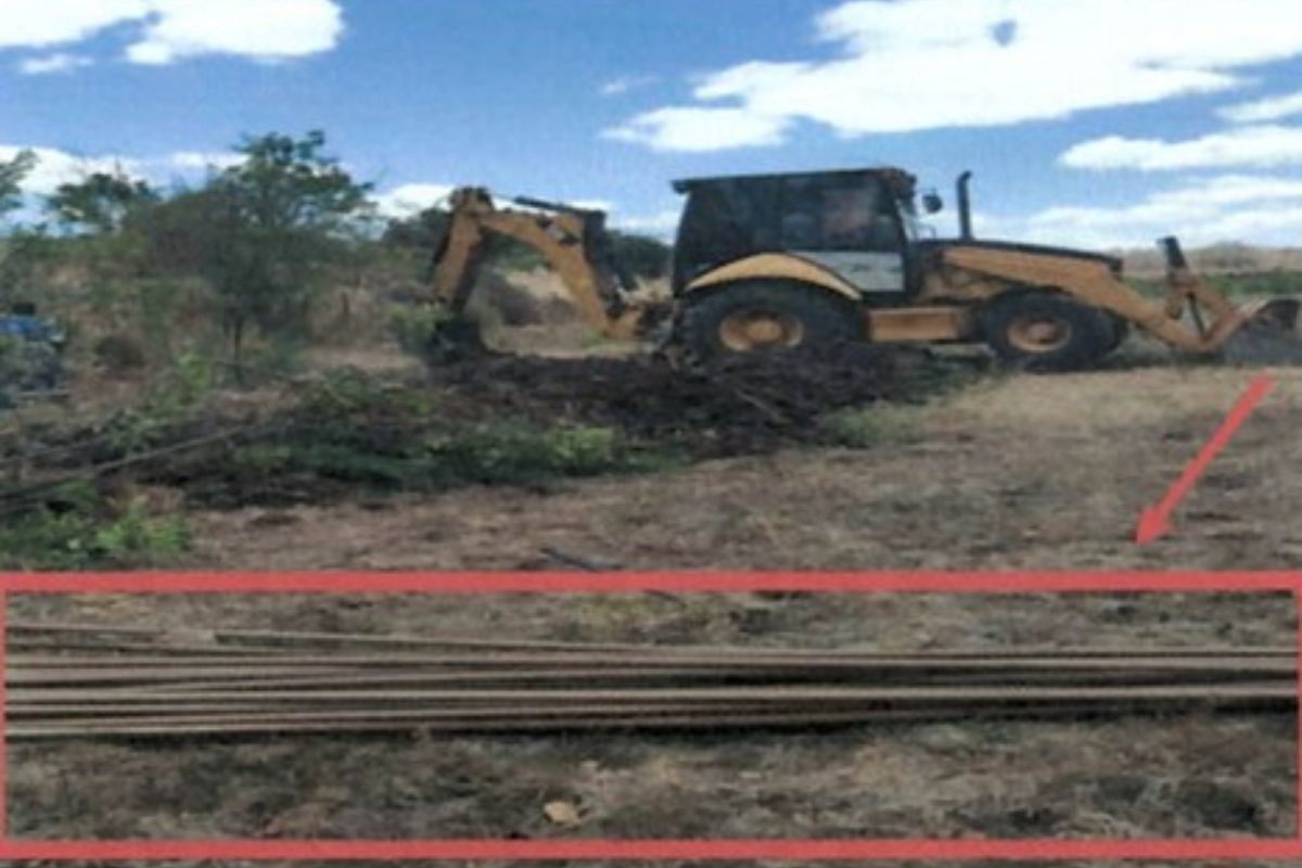 Fiscalização encontrou ligações clandestinas em fazendo de ex-prefeito (Reprodução) Fiscalização encontrou ligações clandestinas em fazendo de ex-prefeito/Reprodução