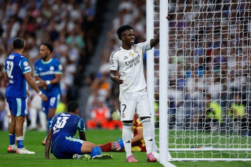 Vinicius Júnior, atacante do Real Madrid/OSCAR DEL POZO / AFP
