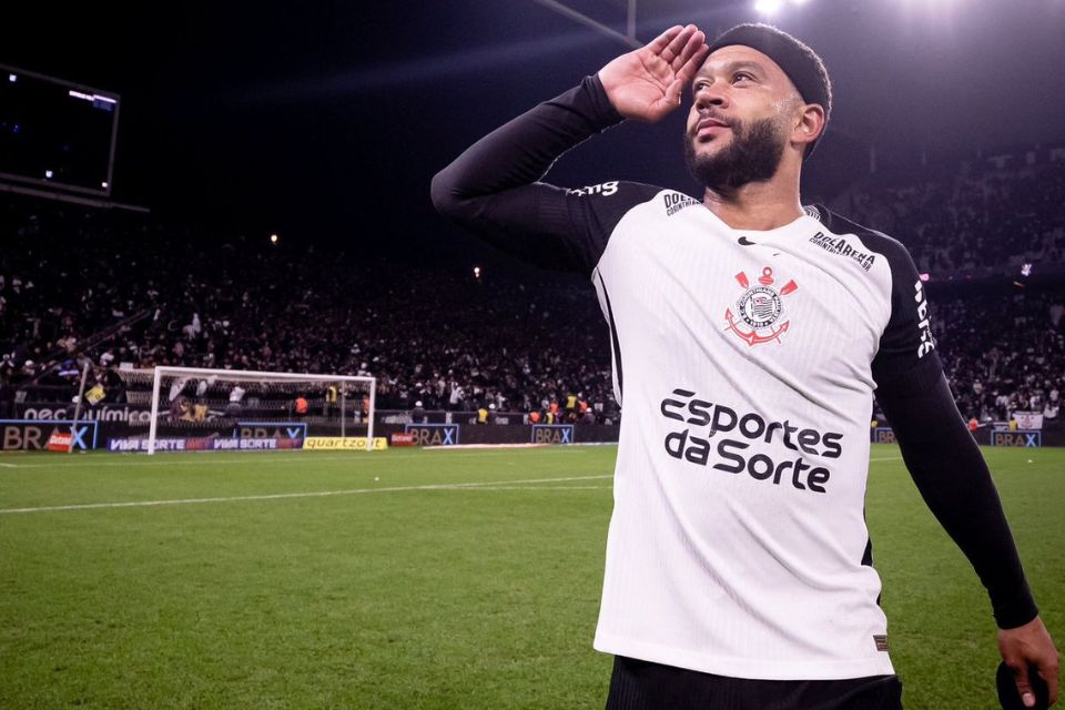 Memphis Depay, atacante do Corinthians (Rodrigo Coca/Corinthians) Memphis Depay, atacante do Corinthians/Rodrigo Coca/Corinthians