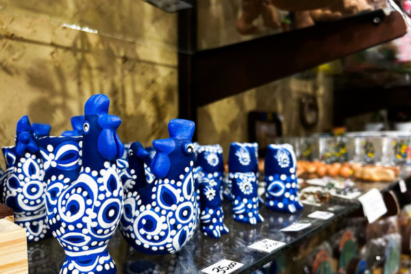 Itens à venda na Casa da Cultura (Foto: Adelmo Lucena/DP)