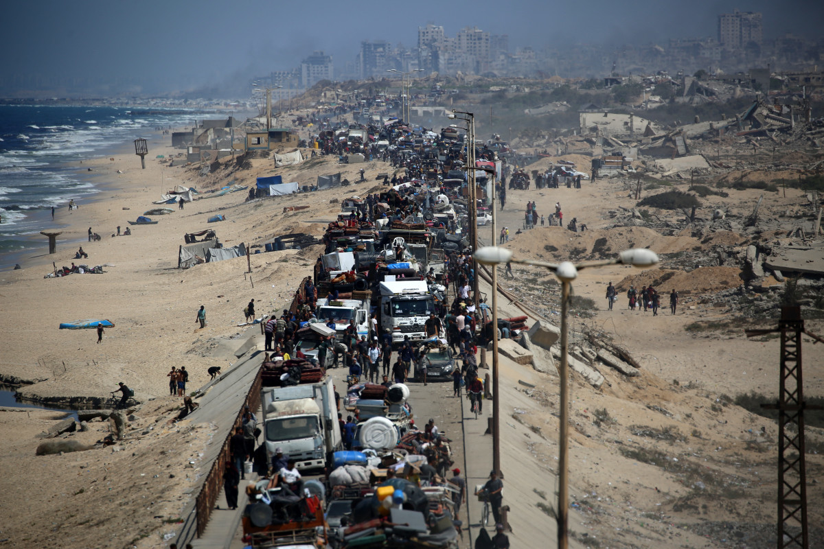 Cidade de Gaza  /EYAD BABA / AFP