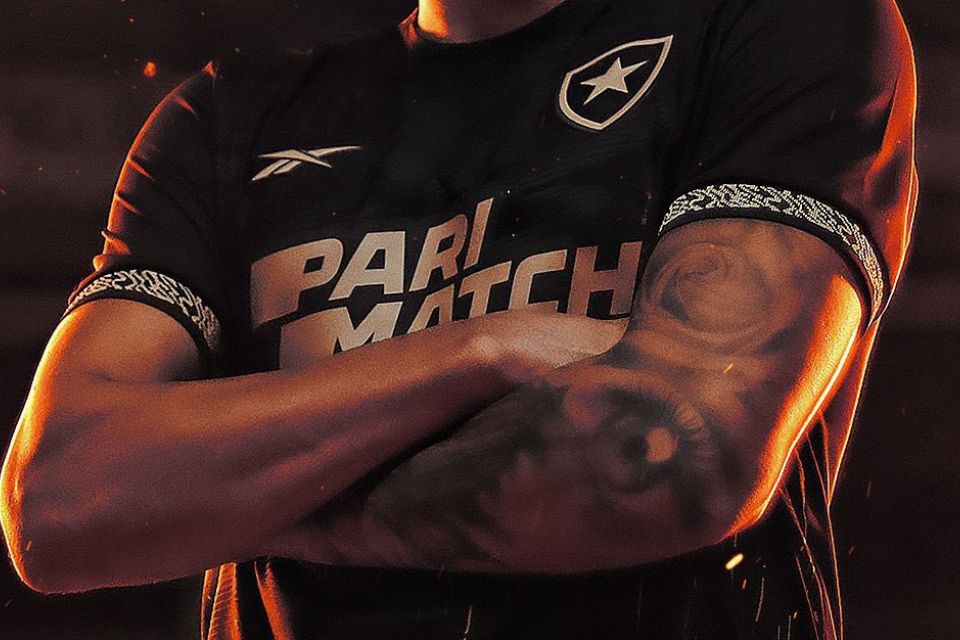 Camisa do Botafogo, da Reebok/Divulgação/Botafogo