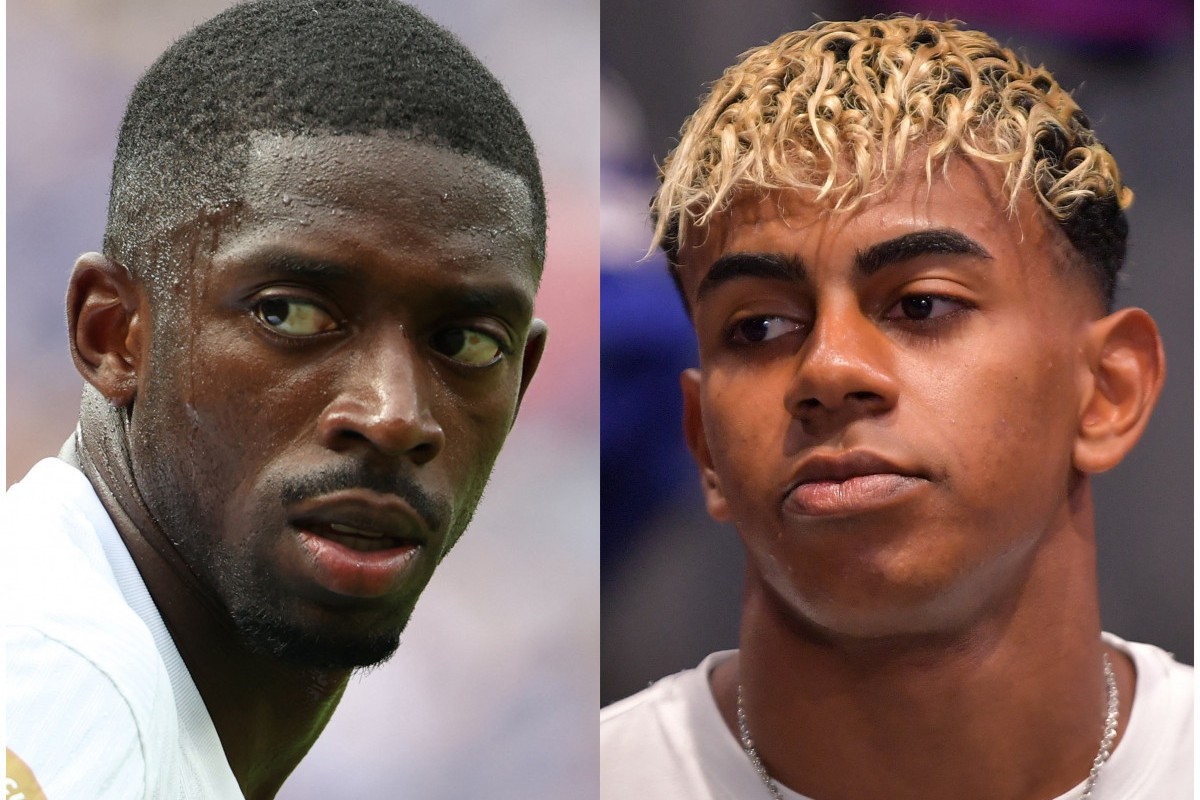 Ousmane Dembele, do PSG, e Lamine Yamal, do Barcelona, favoritos para o Bola de Ouro ( AFP) Ousmane Dembele, do PSG, e Lamine Yamal, do Barcelona, favoritos para o Bola de Ouro/ AFP