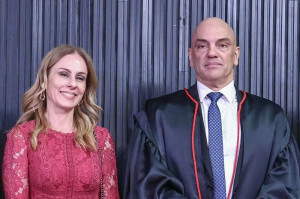 Viviane e Alexandre de Moraes