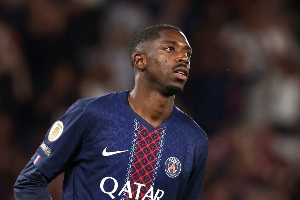 Ousmane Dembélé, atacante do PSG (FRANCK FIFE / AFP) Ousmane Dembélé, atacante do PSG/FRANCK FIFE / AFP