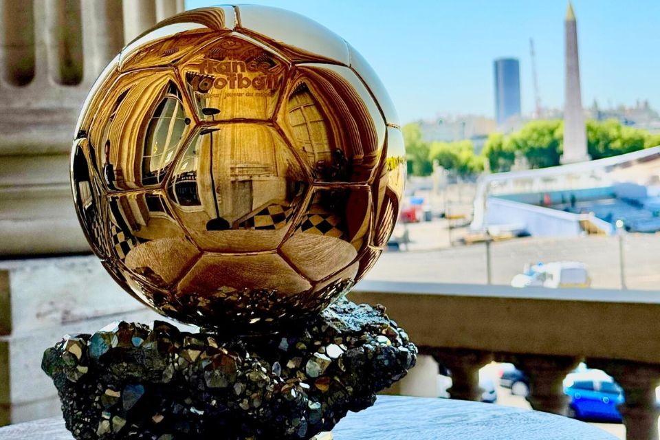 Bola de ouro (Divulgação/ Ballon d'Or) Bola de ouro/Divulgação/ Ballon d'Or