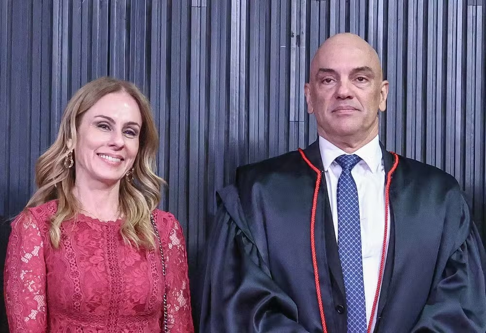 Viviane e Alexandre de Moraes (Divulgação) Viviane e Alexandre de Moraes/Divulgação